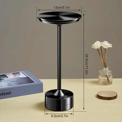 Trådlös lampa i Metal